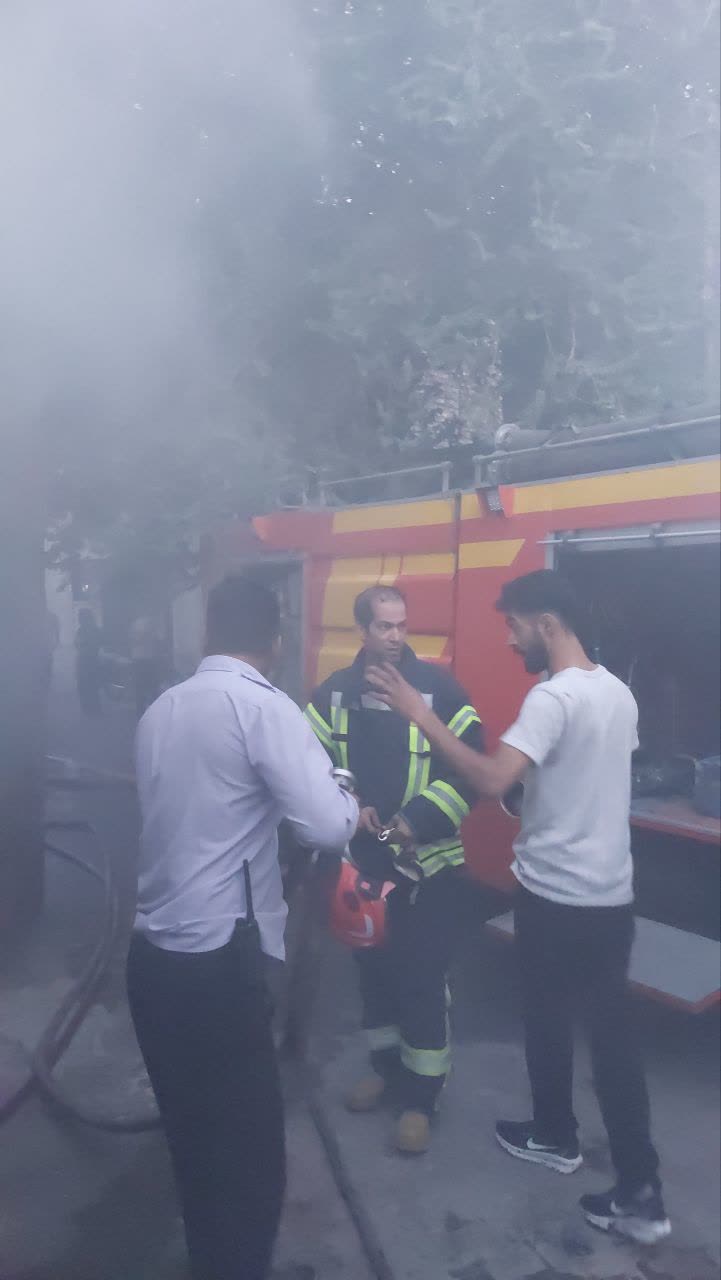 گزارش تصویری عملیات آتش نشانی گزارش تصویری عملیات آتش نشانی